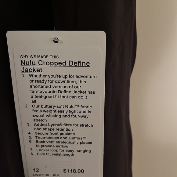 Nulu cropped define jacket - Picture 3 of 3